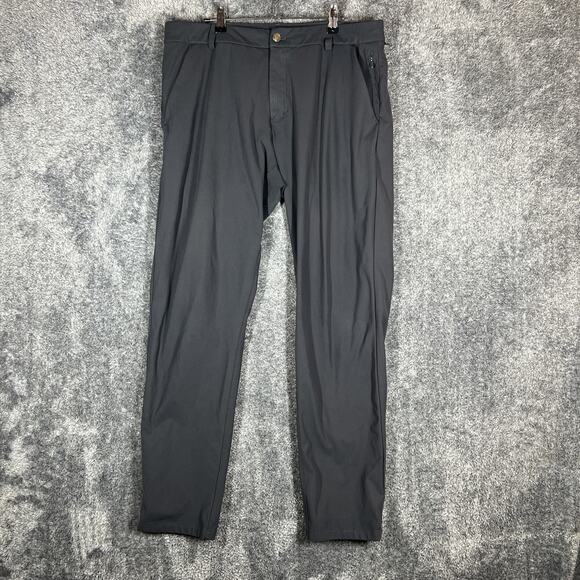 lululemon athletica Other - Lululemon Pants Mens 34 Commission Classic Slim Fit ABC Golf Athletic Casual